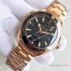 New style Replica Omega Seamaster Co-Axial Rose Gold Watch Black Dial (3)_th.jpg